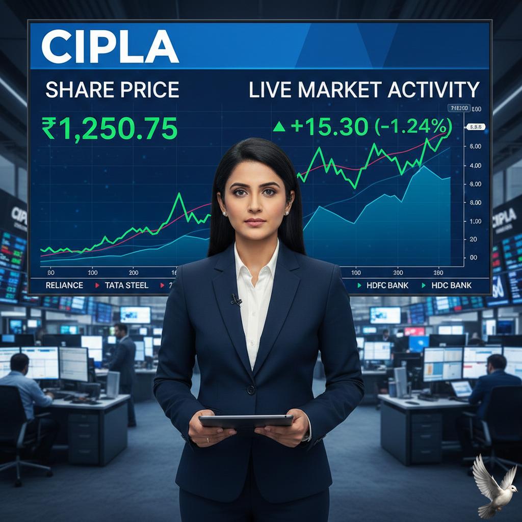 Cipla Share Price and Live Market Activity