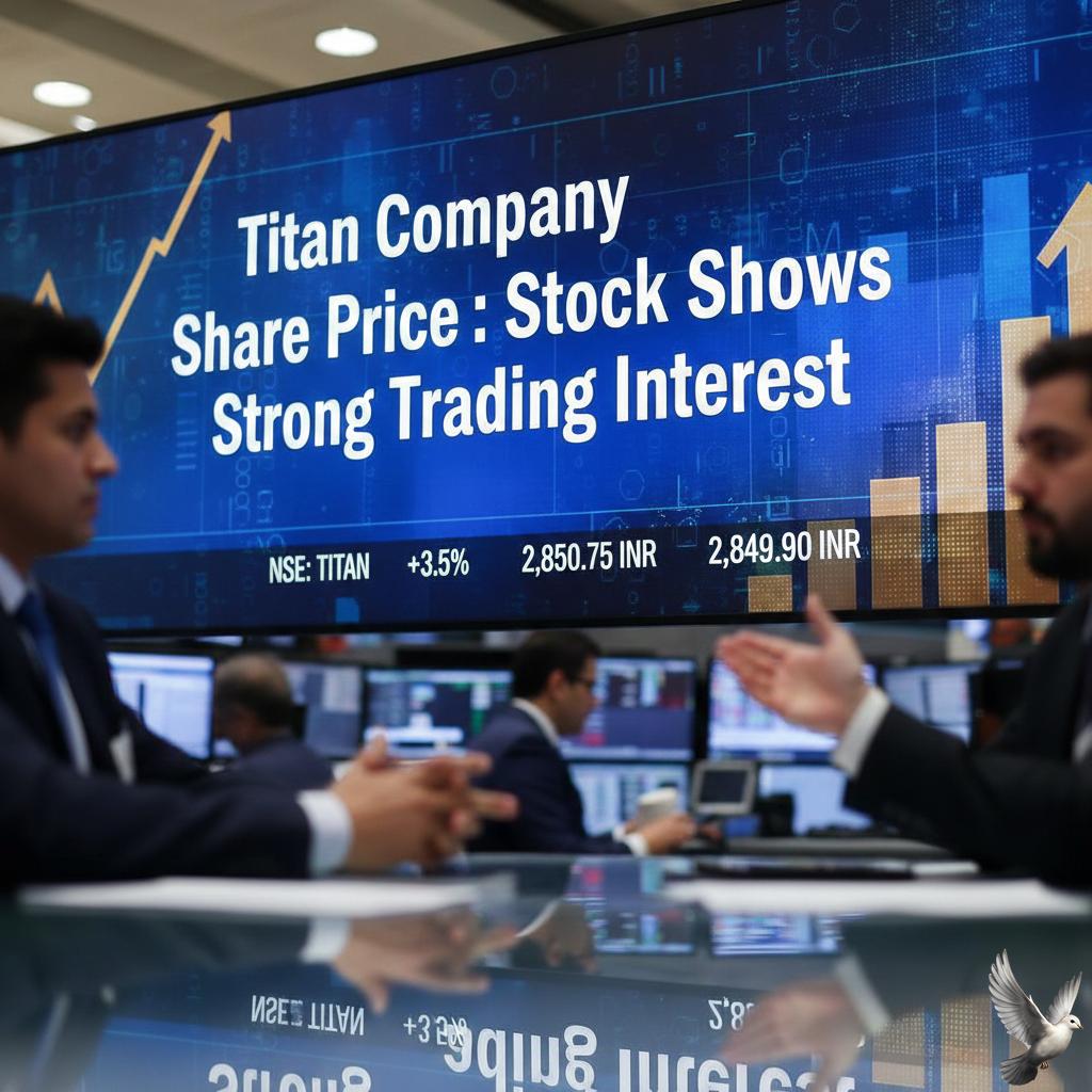 Titan Company Share Price: Stock Shows Strong Trading Interest
