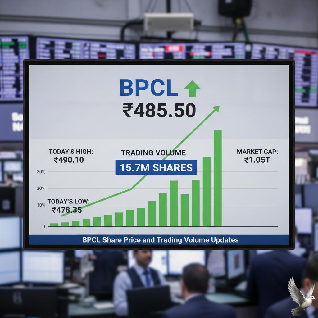 BPCL Share Price and Trading Volume Updates