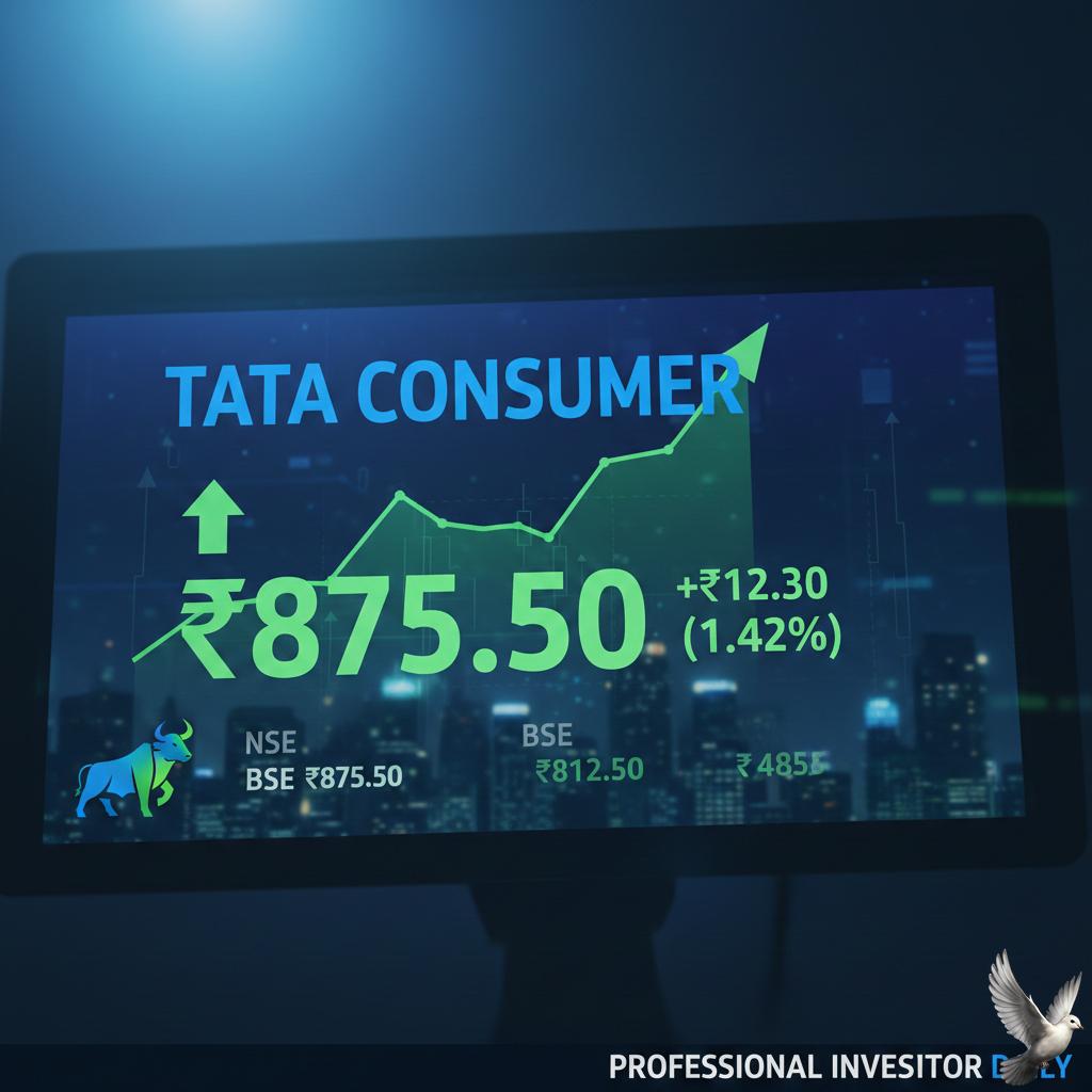 Tata Consumer Share Price and Daily Change