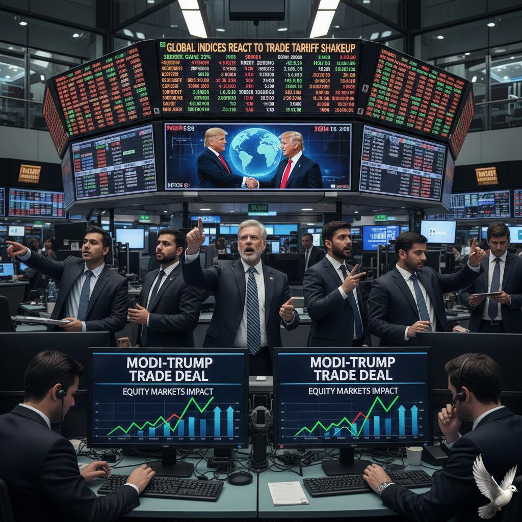 Impact of Modi-Trump Trade Announcement on Equity Markets
