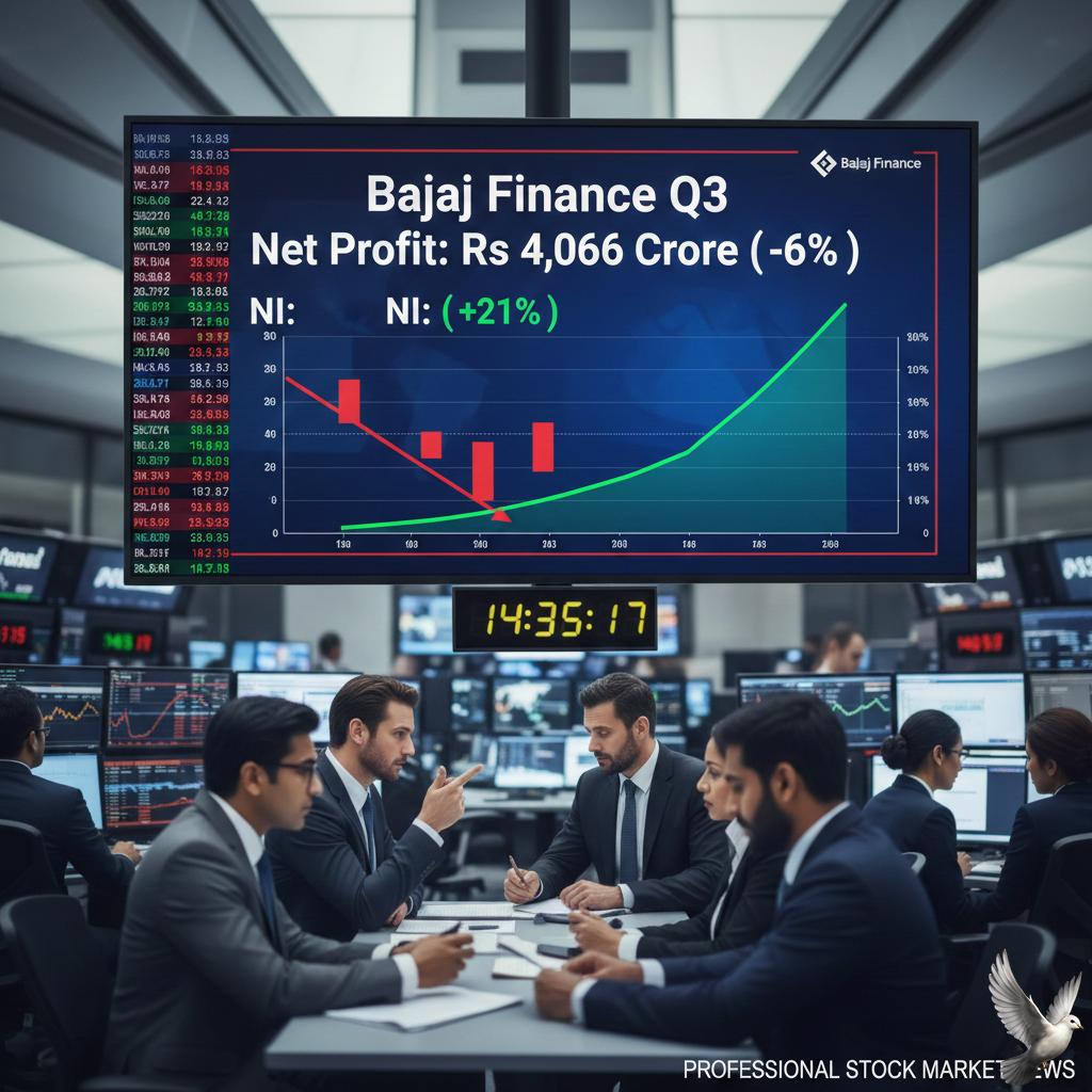 Bajaj Finance Q3: Net Profit Dips 6% to Rs 4,066 Crore, NII Rises 21%