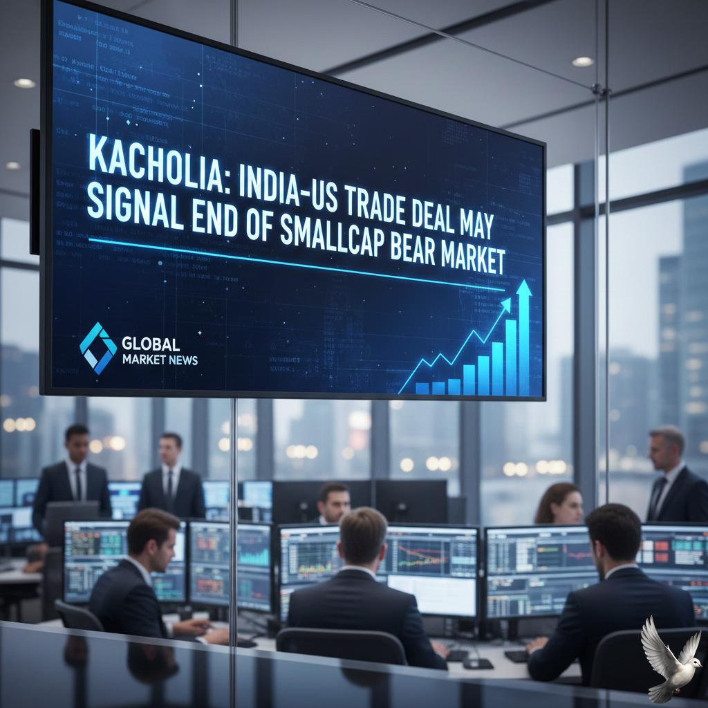 Kacholia: India-US Trade Deal May Signal End of Smallcap Bear Market