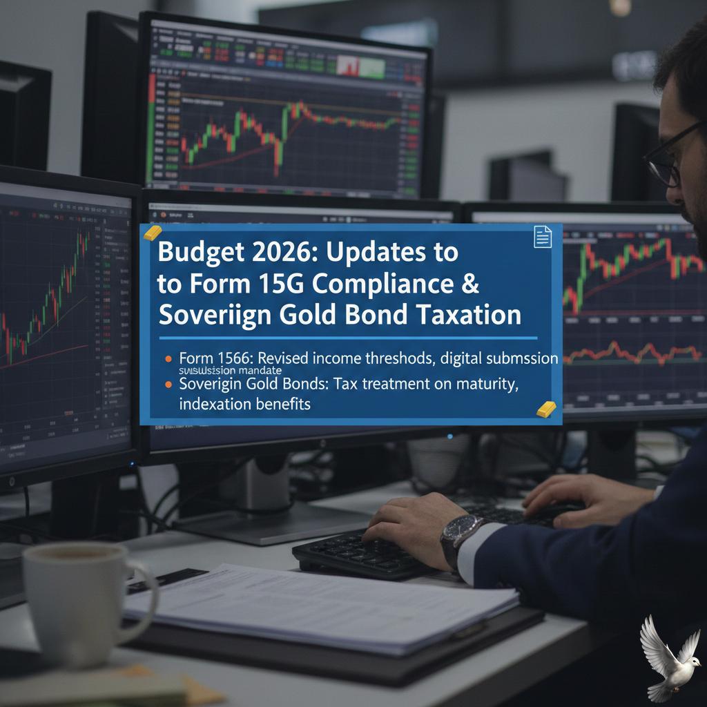 Budget 2026: Updates to Form 15G Compliance and Sovereign Gold Bond Taxation