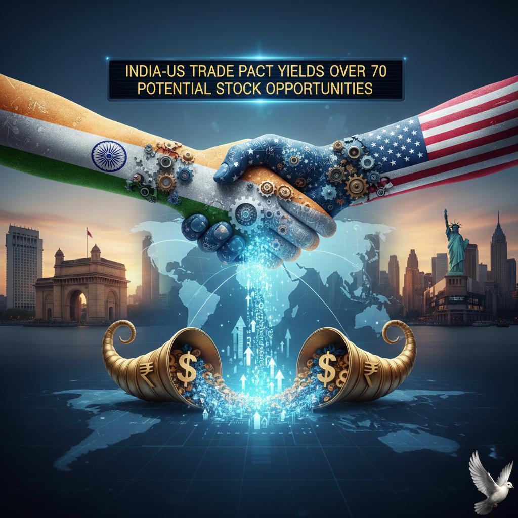 India-US Trade Pact Yields Over 70 Potential Stock Opportunities
