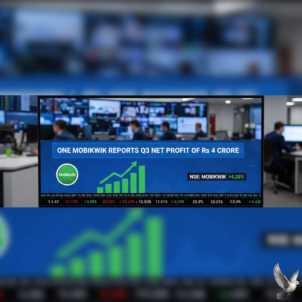 One Mobikwik Reports Q3 Net Profit of Rs 4 Crore