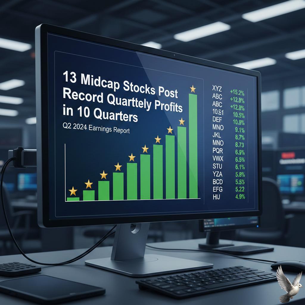 13 Midcap Stocks Post Record Quarterly Profits in 10 Quarters