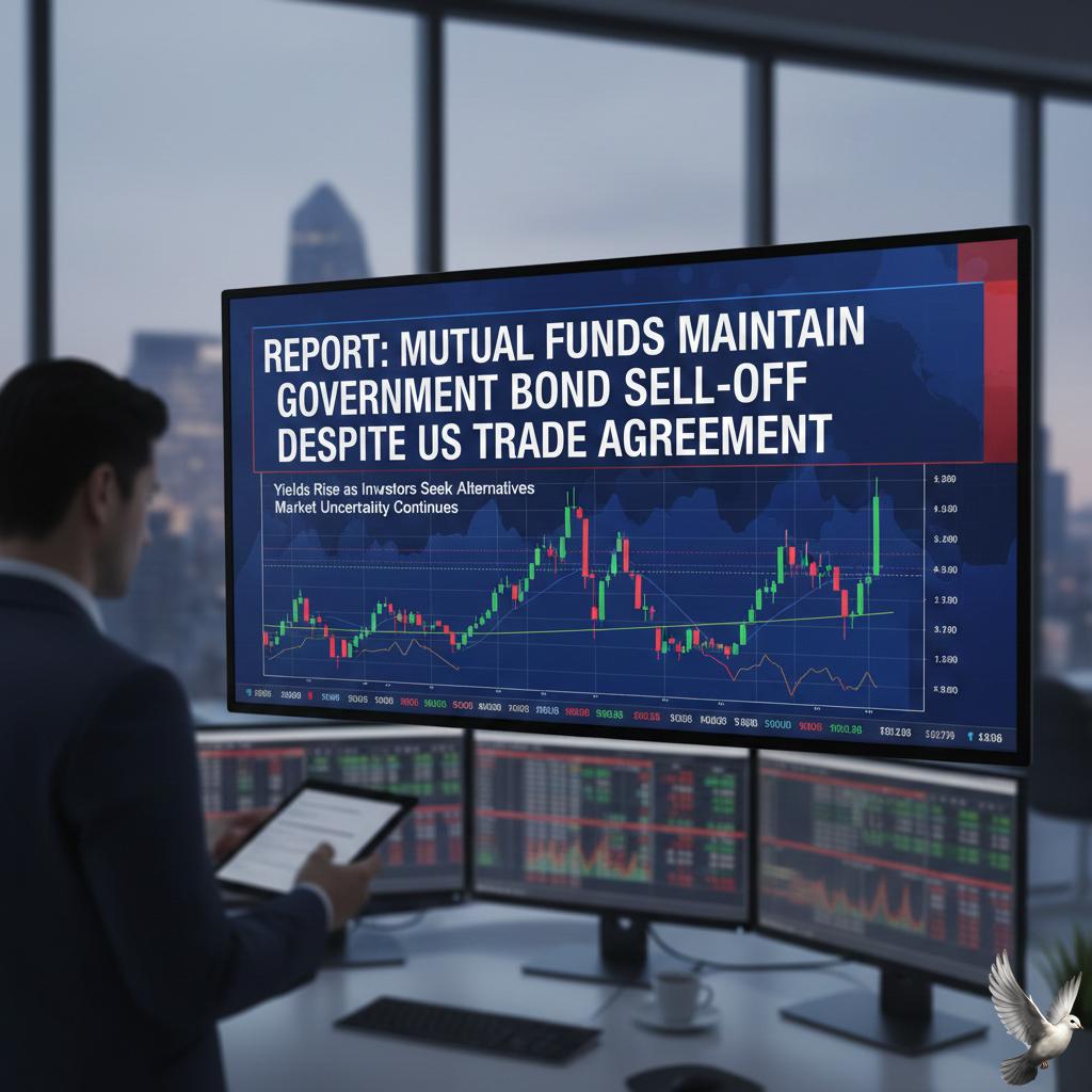 Report: Mutual Funds Maintain Government Bond Sell-off Despite US Trade Agreement