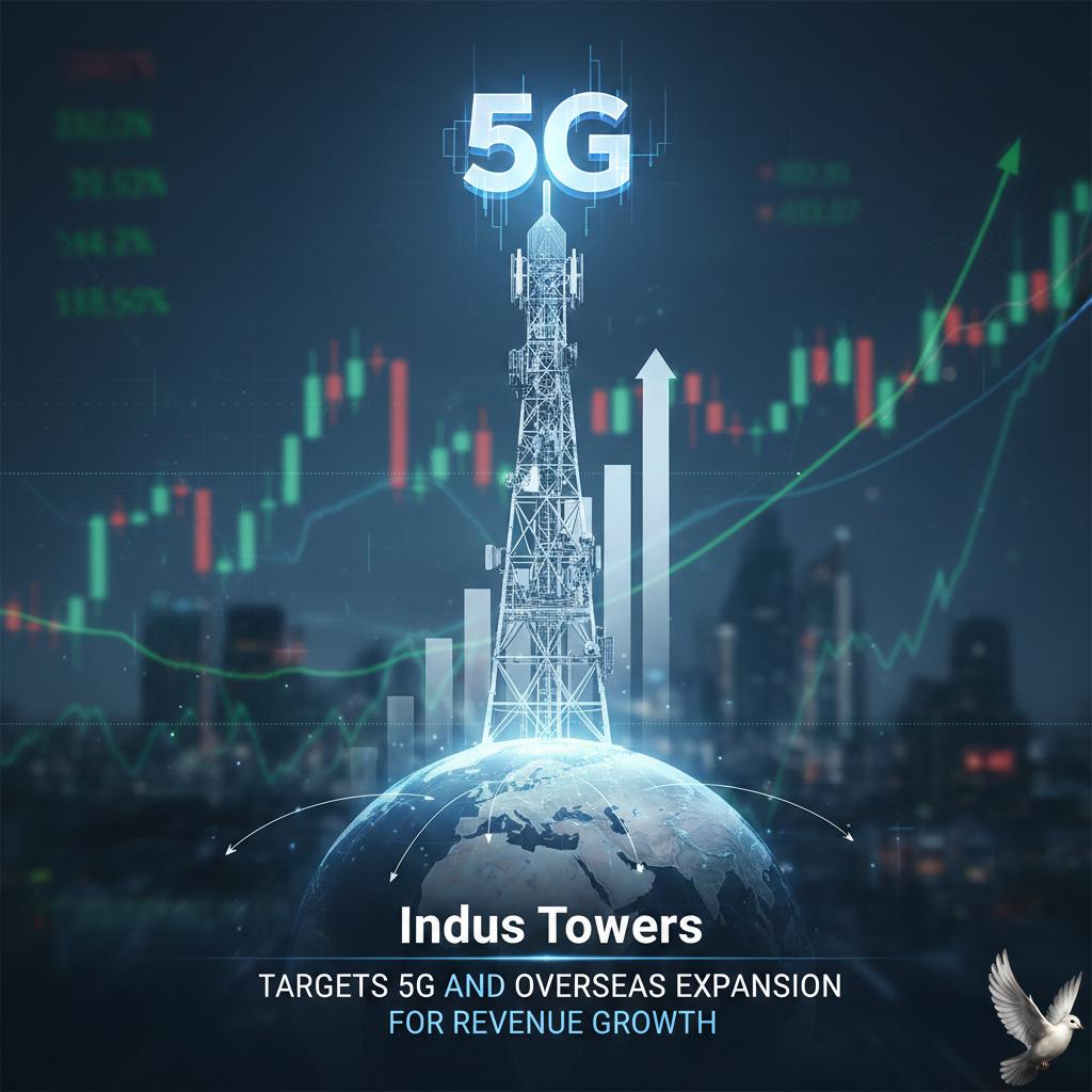 Indus Towers Targets 5G and Overseas Expansion for Revenue Growth
