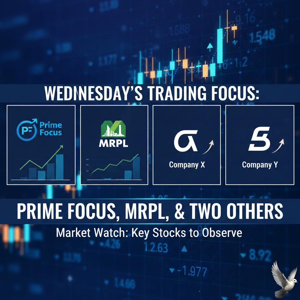Prime Focus, MRPL, and Two Others in Focus for Wednesday Trading