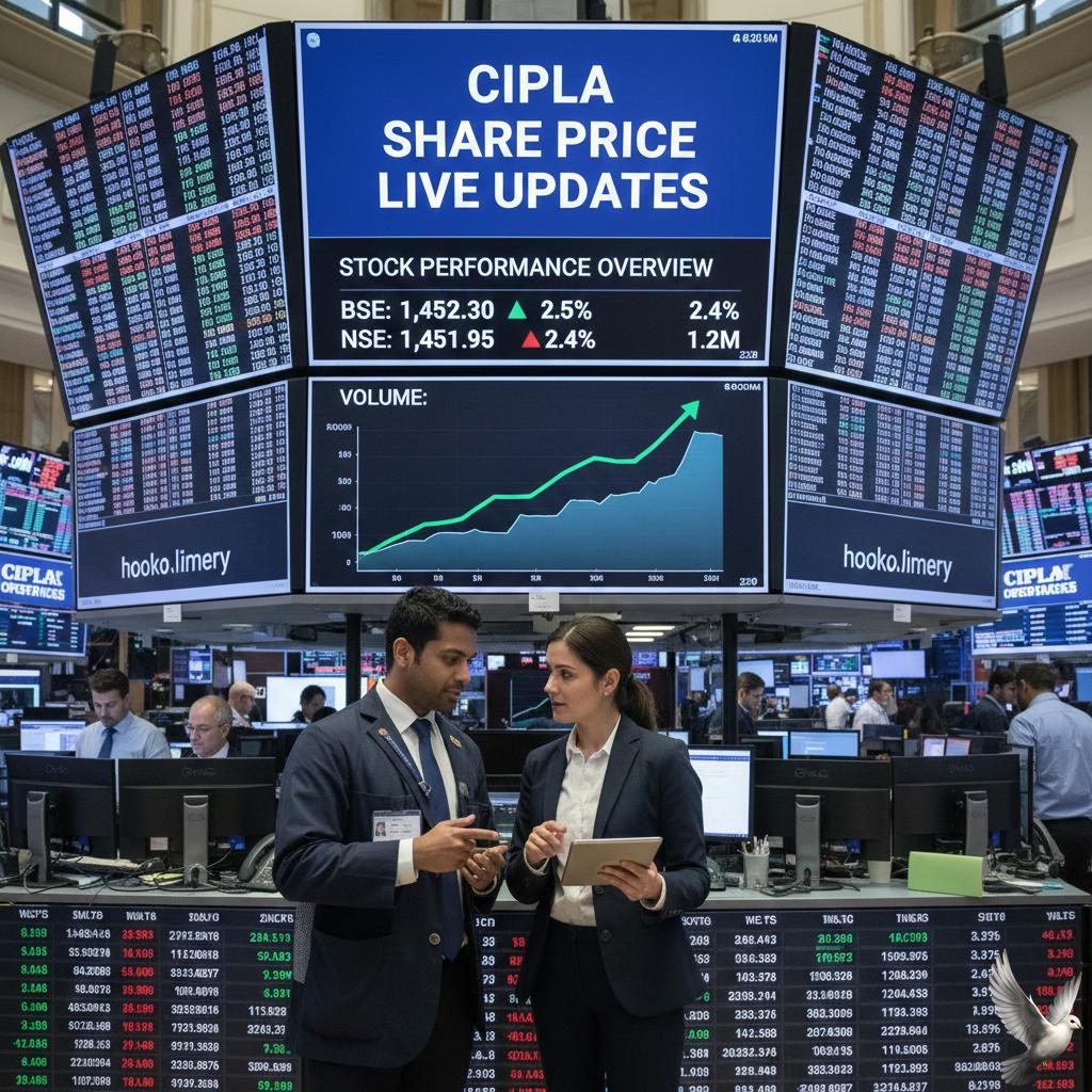 Cipla Share Price Live Updates: Stock Performance Overview