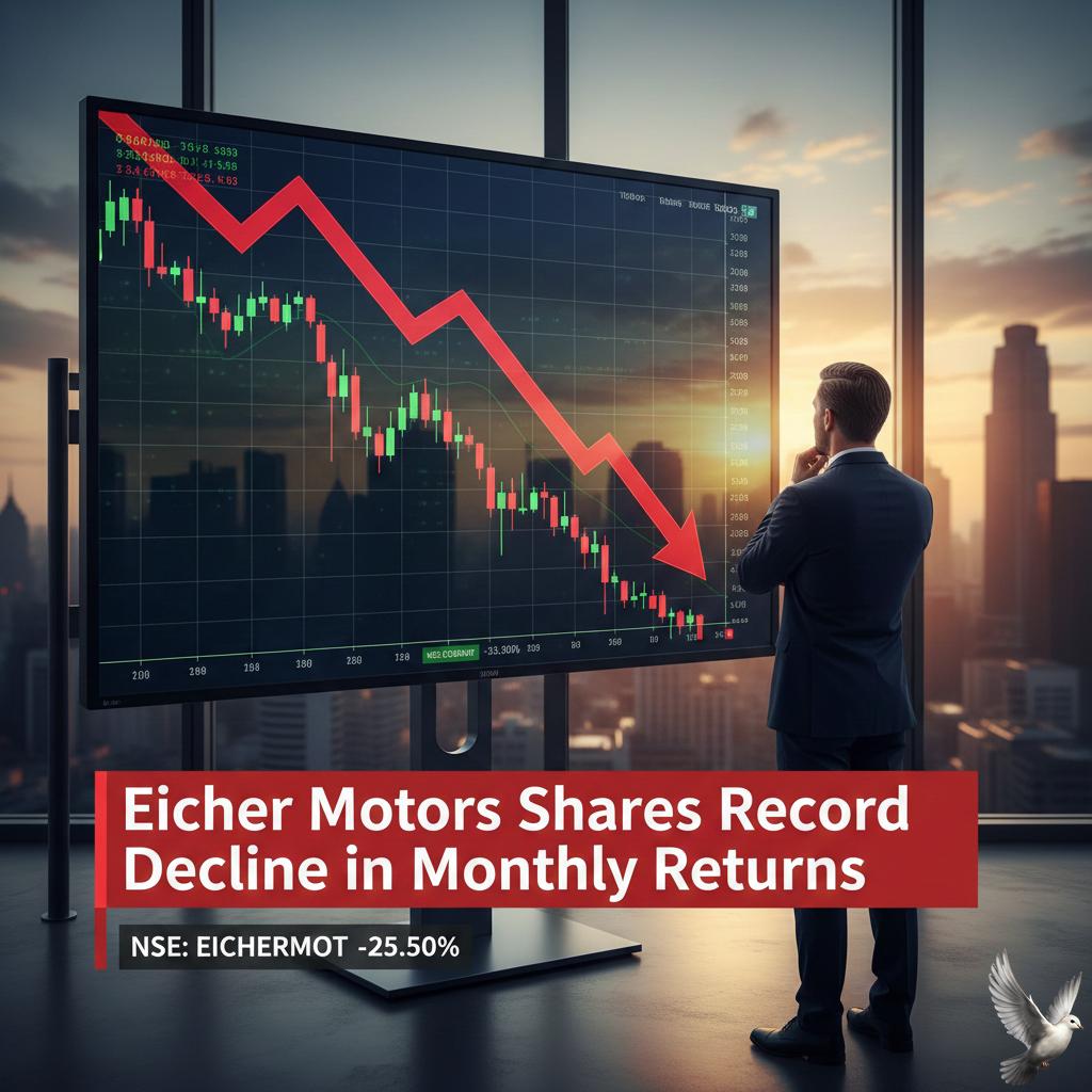 Eicher Motors Shares Record Decline in Monthly Returns