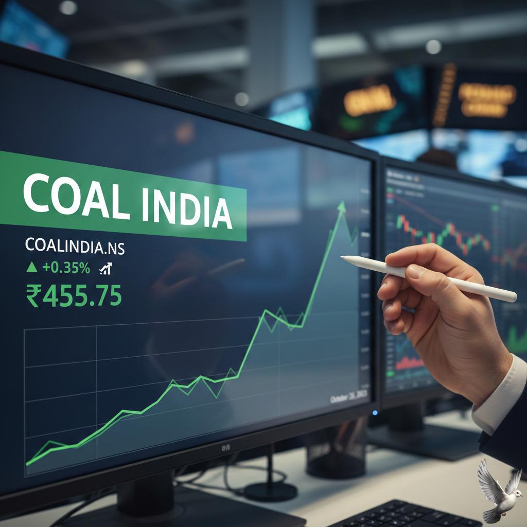 Coal India Shares Rise 0.35%