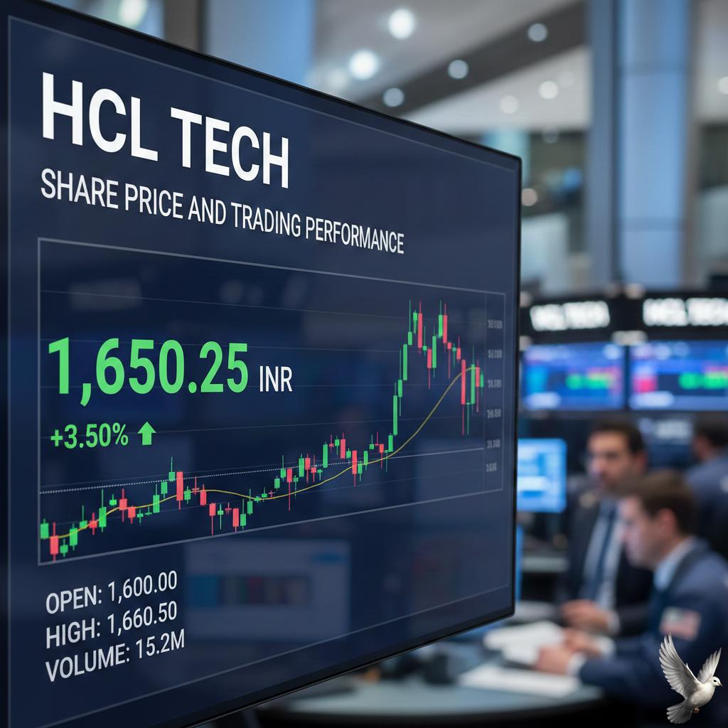 HCL Tech Share Price and Trading Performance