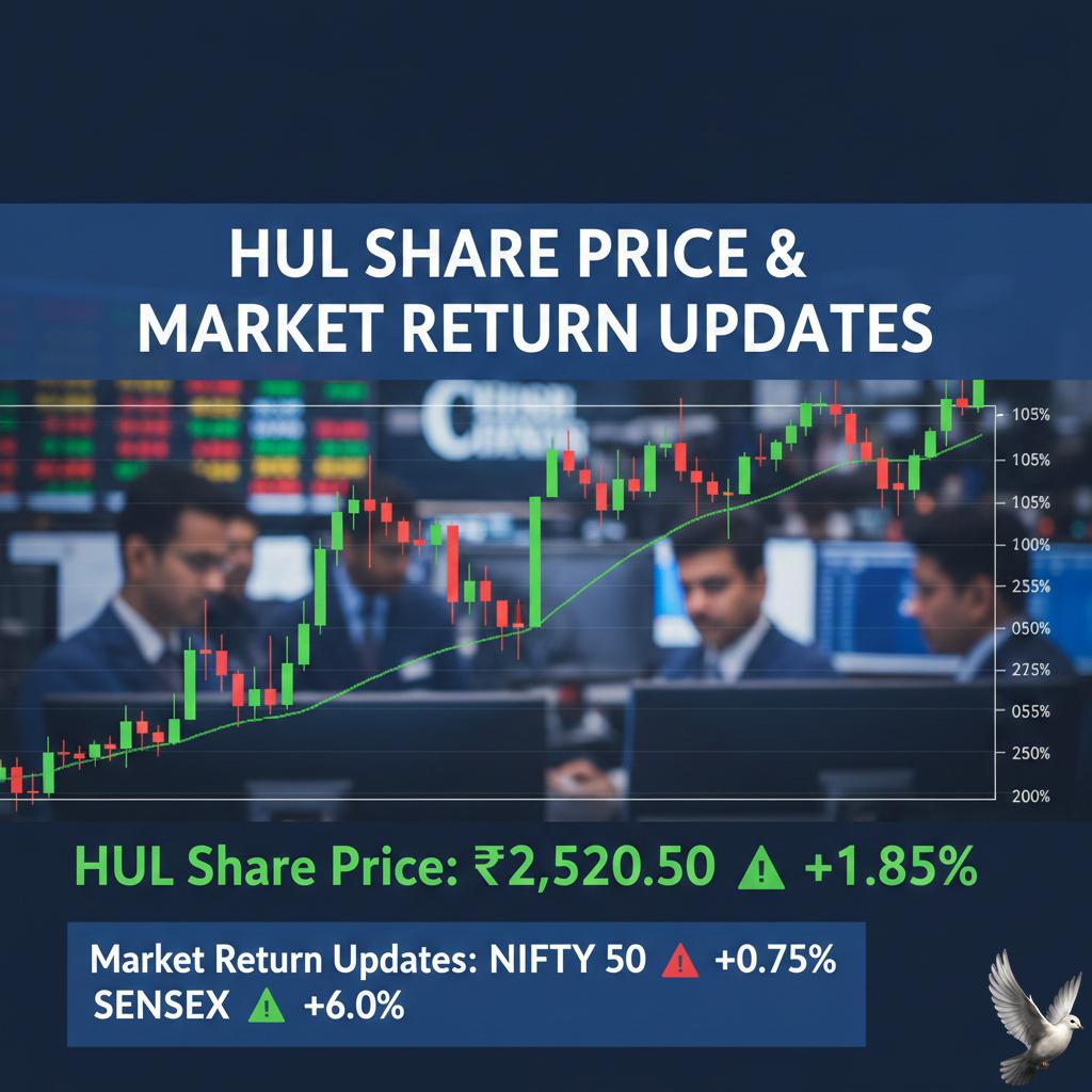 HUL Share Price and Market Return Updates