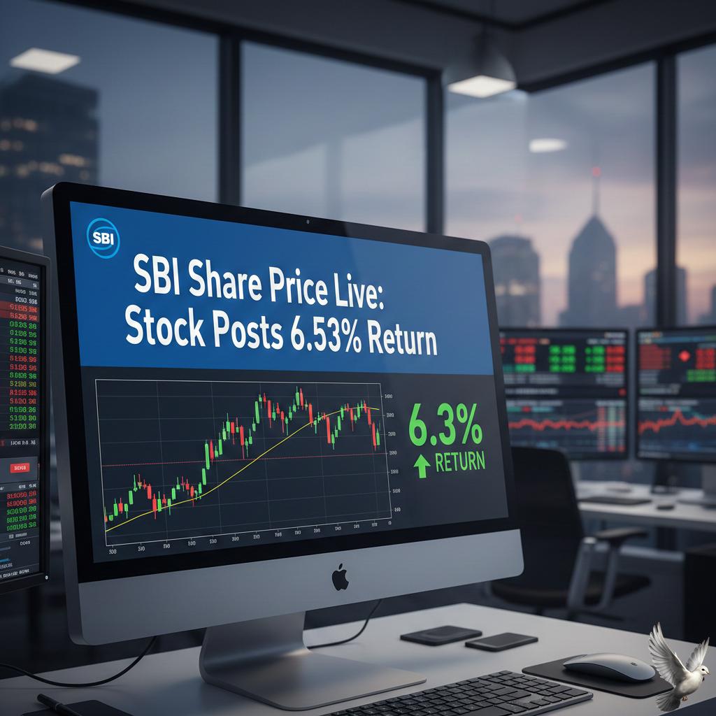 SBI Share Price Live: Stock Posts 6.53% Return