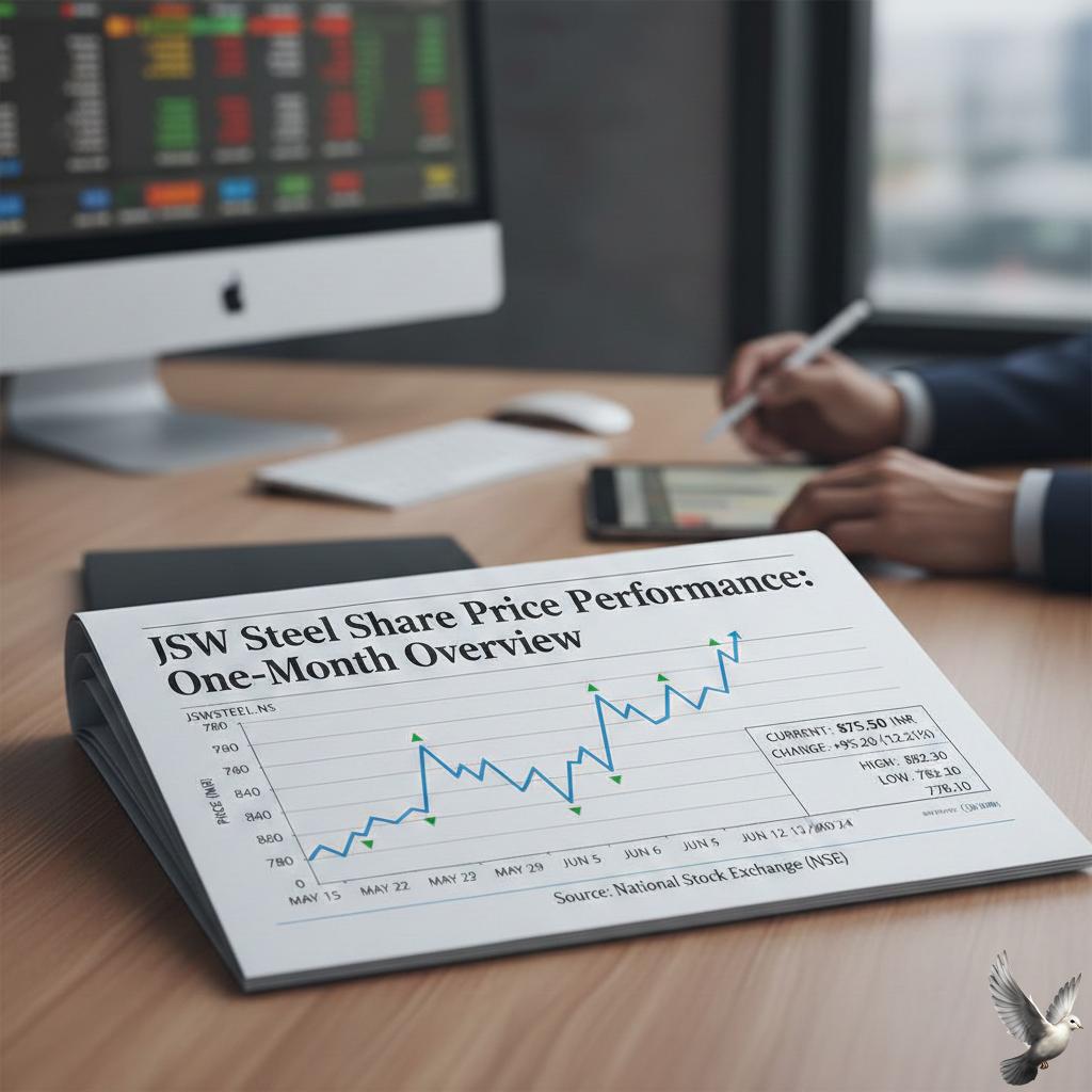 JSW Steel Share Price Performance: One-Month Overview