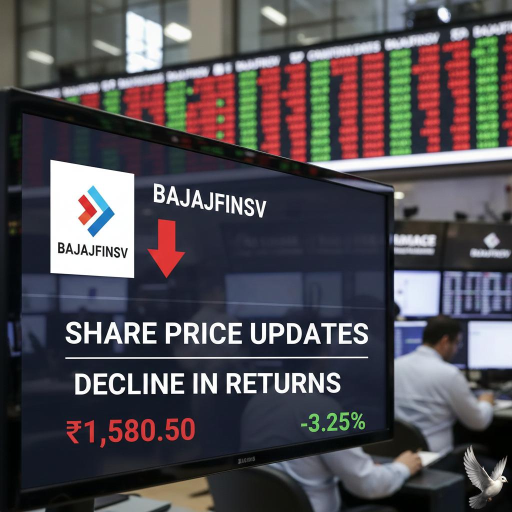 Bajaj Finserv Share Price Updates: Stock Registers Decline in Returns