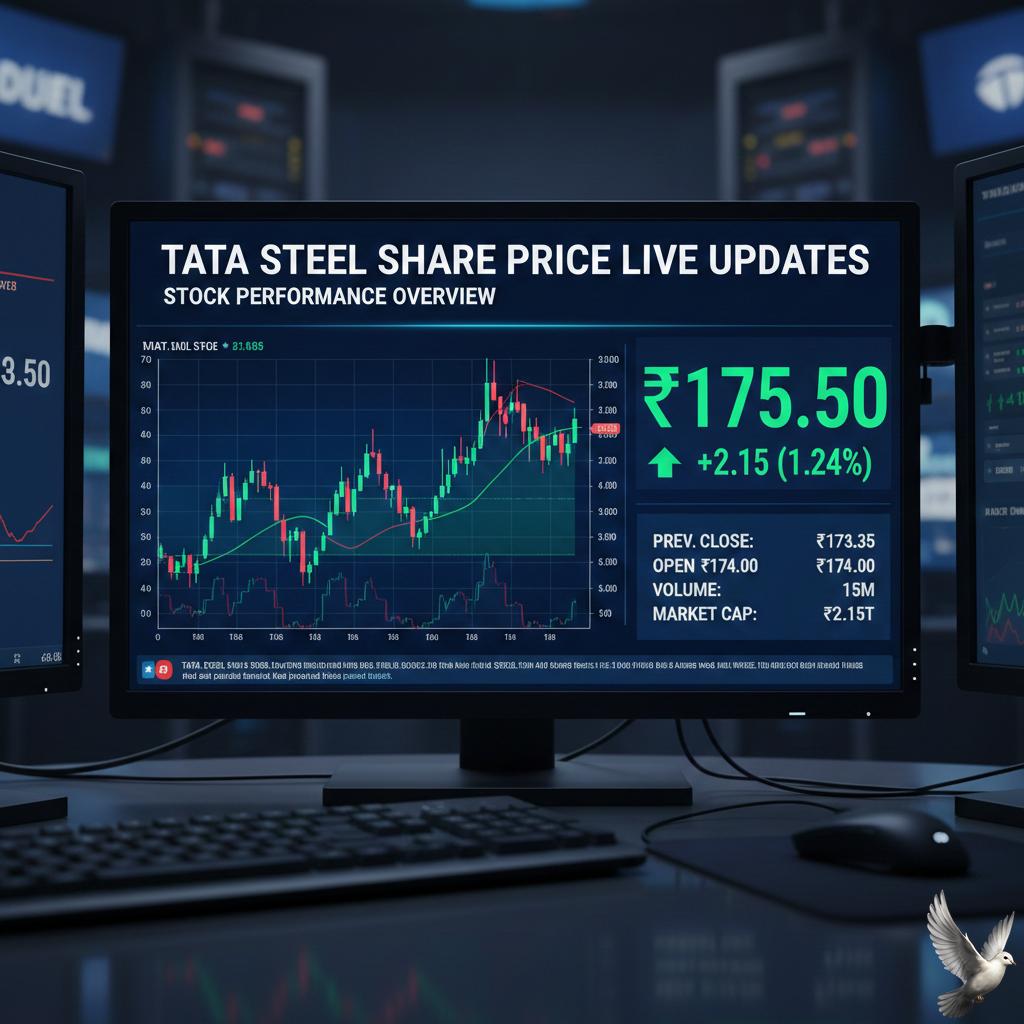 Tata Steel Share Price Live Updates: Stock Performance Overview