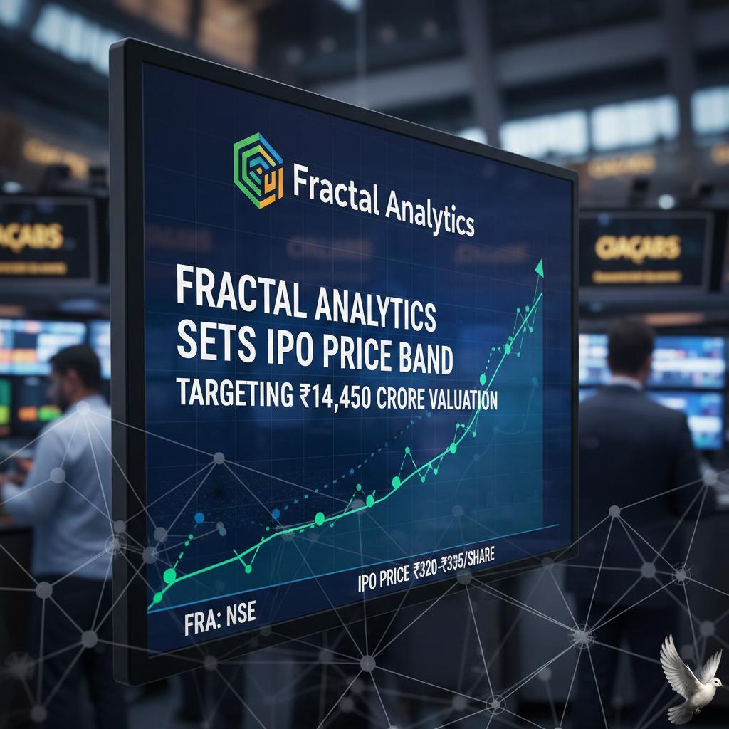 Fractal Analytics Sets IPO Price Band, Targeting ₹14,450 Crore Valuation