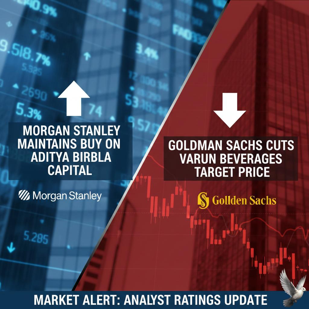 Morgan Stanley Maintains Buy on Aditya Birla Capital; Goldman Sachs Cuts Varun Beverages Target Price