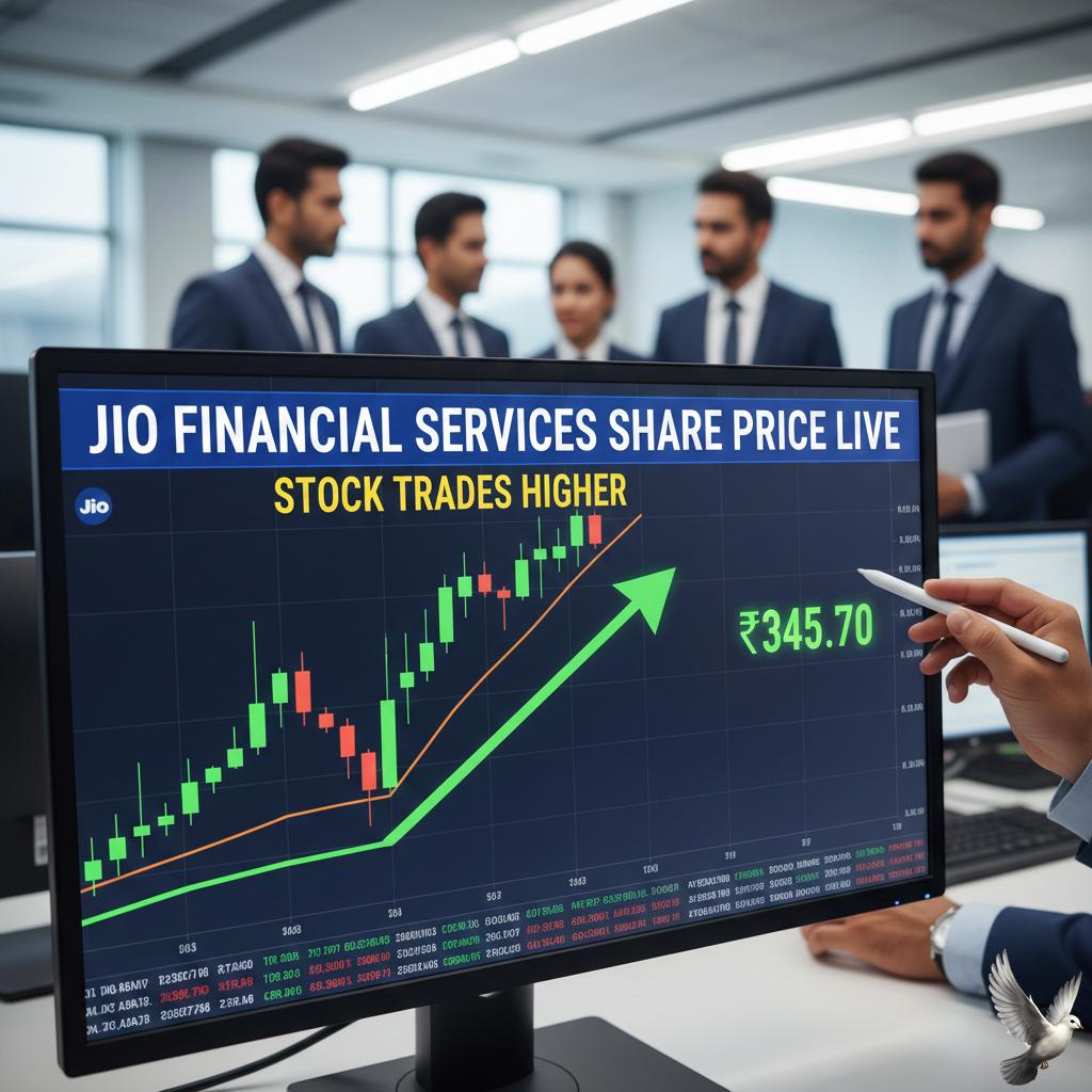 Jio Financial Services Share Price Live: Stock Trades Higher
