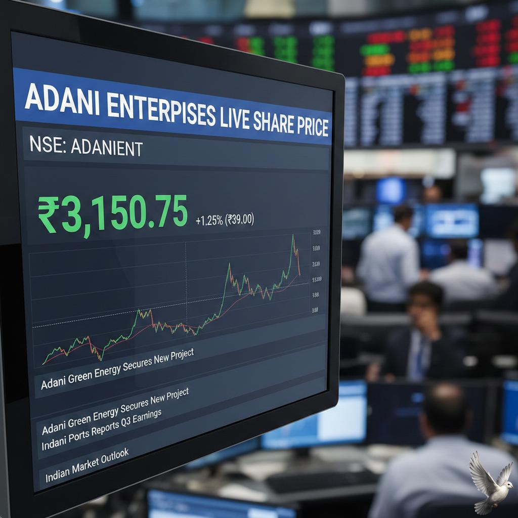 Adani Enterprises Live Share Price