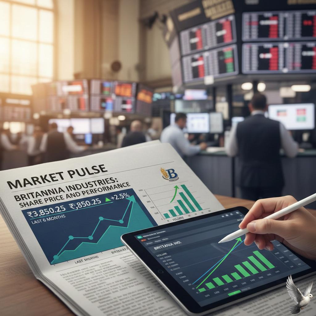 Britannia Industries Share Price and Market Performance Updates