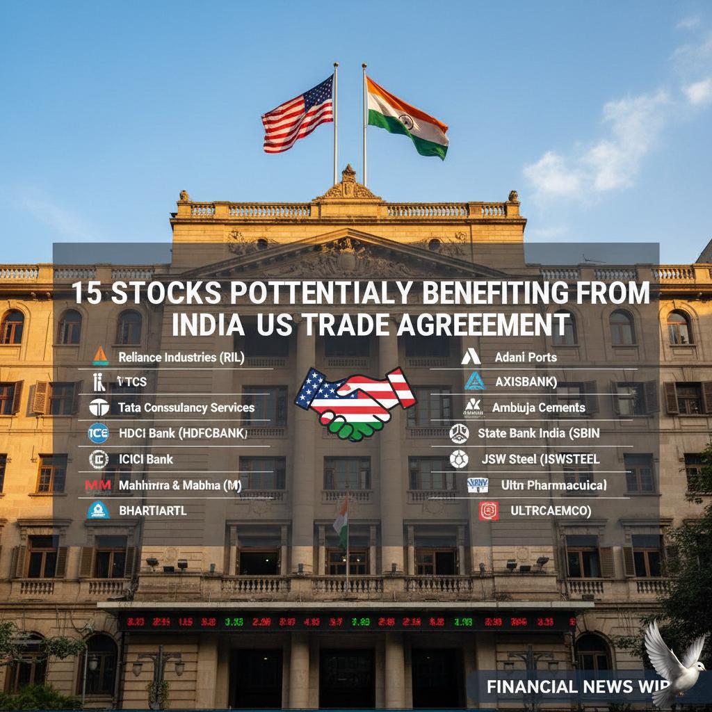 15 Stocks Potentially Benefiting from India-US Trade Agreement