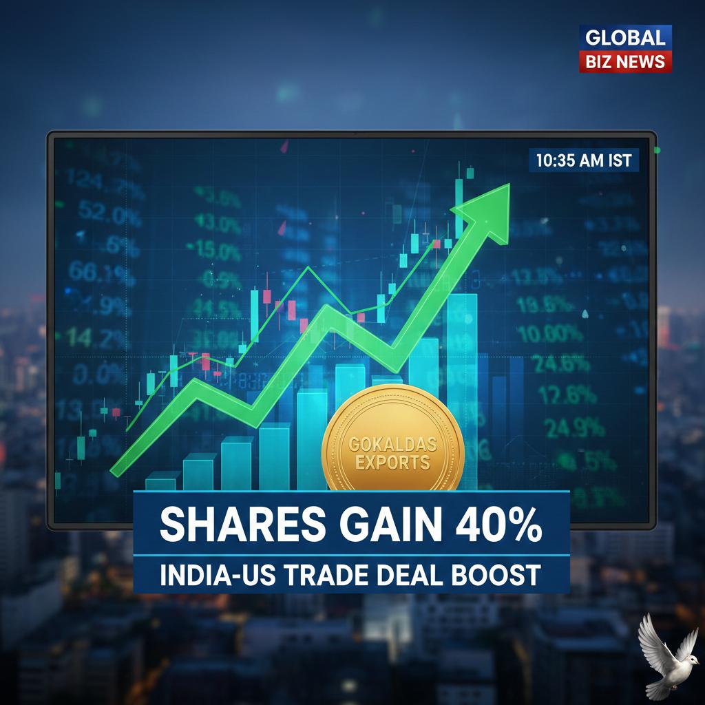 Gokaldas Exports Shares Gain 40% Following India-US Trade Deal