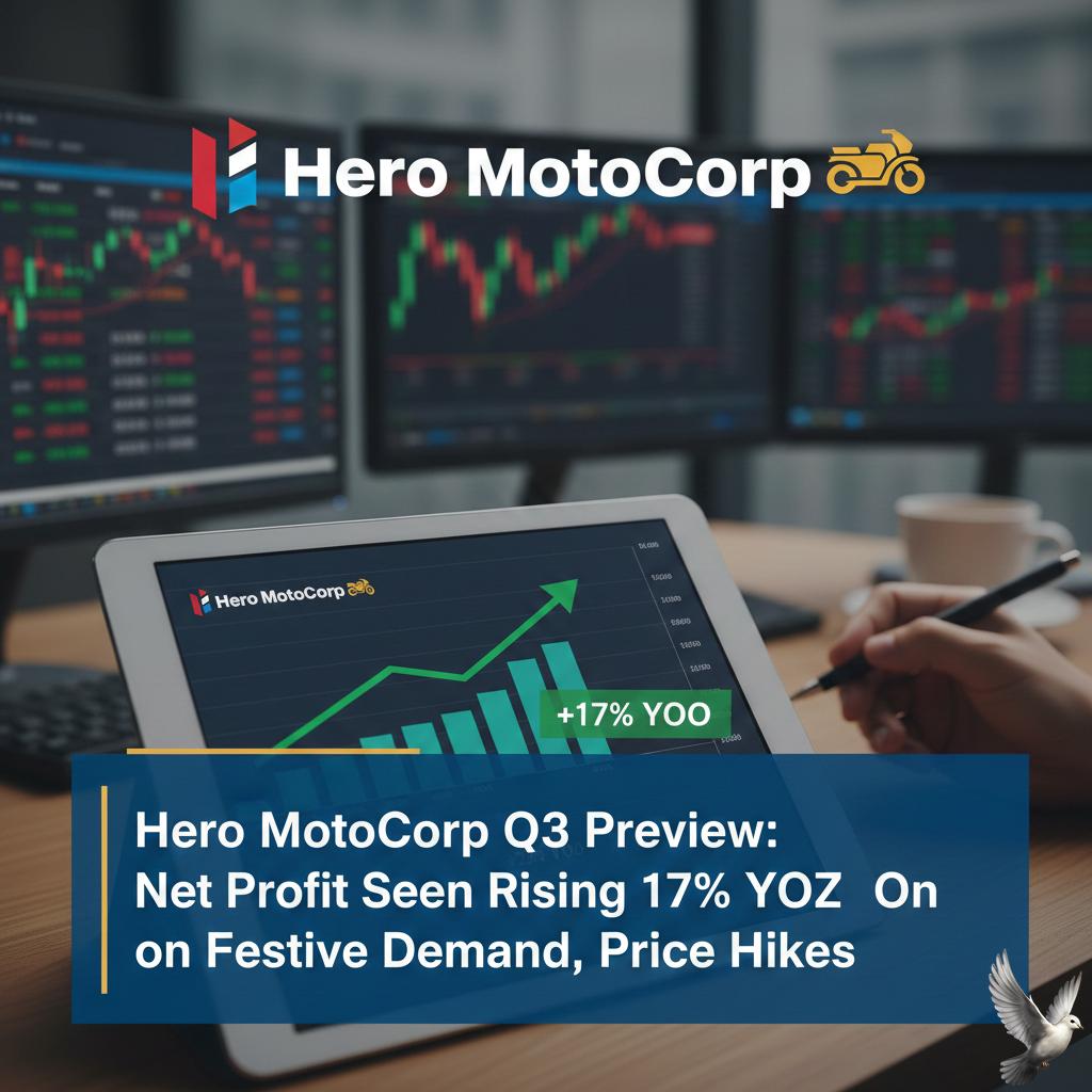 Hero MotoCorp Q3 Preview: Net Profit Seen Rising 17% YoY on Festive Demand, Price Hikes