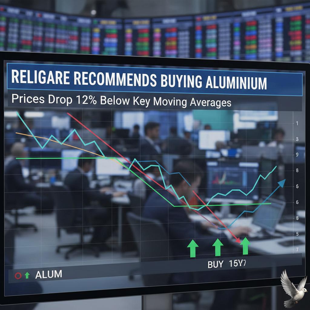 Religare Recommends Buying Aluminium as Prices Drop 12% Below Key Moving Averages