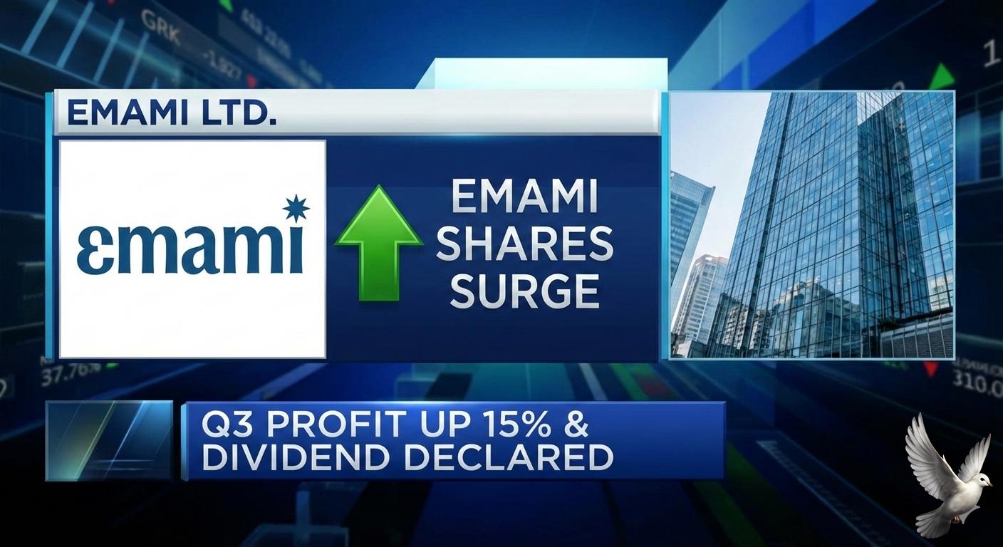 Emami Shares Rise as Q3 Profit Increases 15% and Dividend Is Declared
