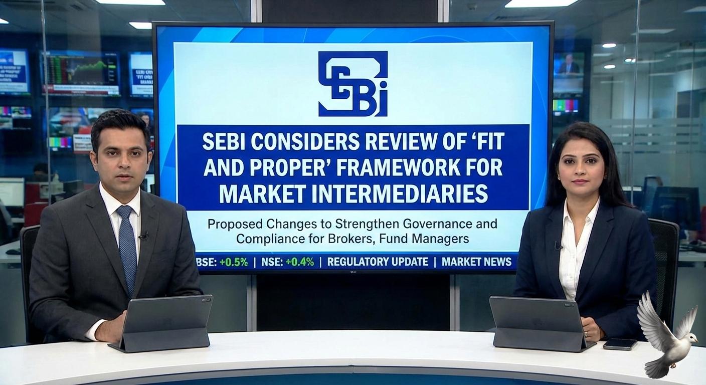 SEBI Considers Review of 'Fit and Proper' Framework for Market Intermediaries
