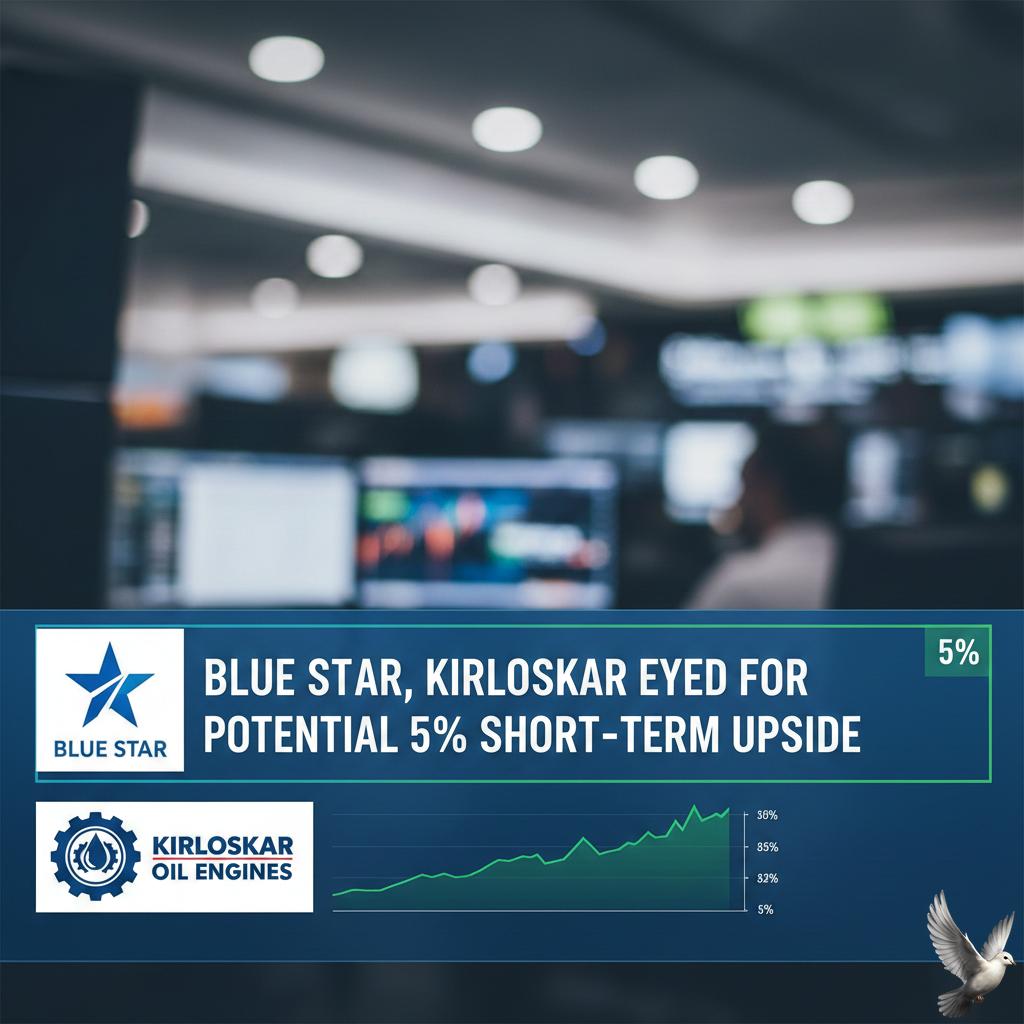 Blue Star, Kirloskar Oil Eyed for Potential 5% Short-Term Upside
