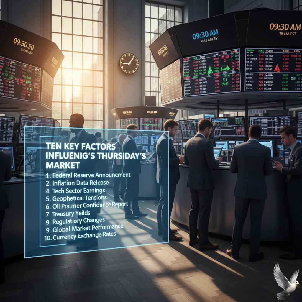 Ten Key Factors Influencing Thursday's Stock Market