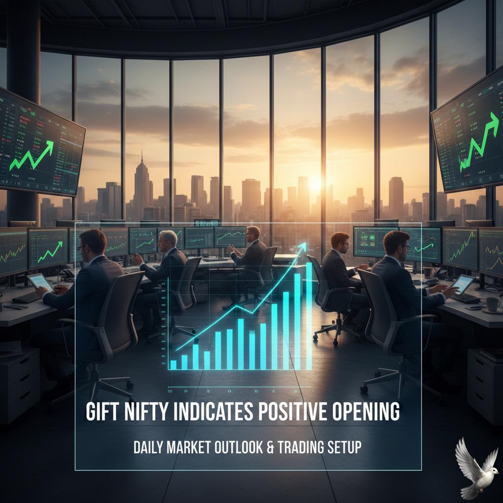 Gift Nifty indicates positive opening; daily market outlook and trading setup