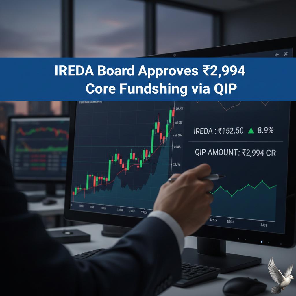IREDA Board Approves ₹2,994 Crore Fundraising via QIP