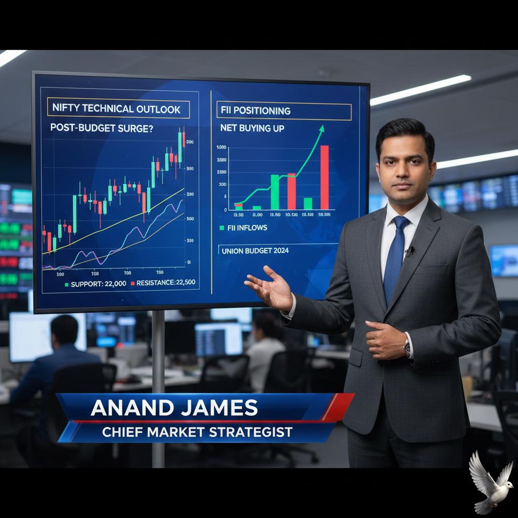 Post-Budget FII positioning and technical outlook for Nifty: Anand James