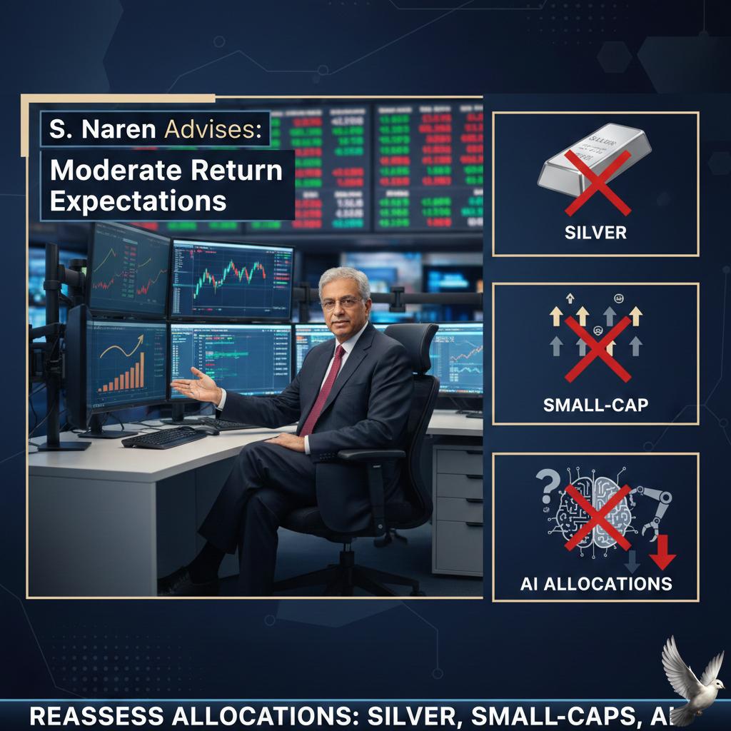 S Naren Advises Investors to Moderate Return Expectations and Reassess Silver, Small-Cap, and AI Allocations