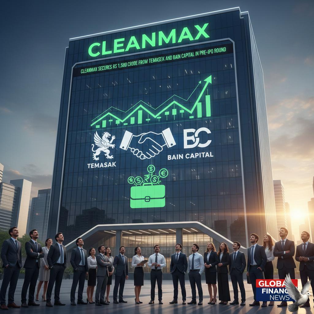 CleanMax Secures Rs 1,500 Crore From Temasek and Bain Capital in Pre-IPO Round