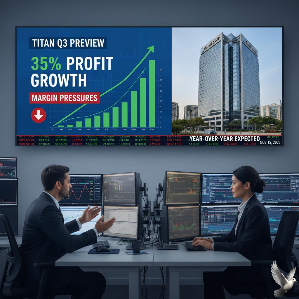 Titan Q3 Preview: 35% Year-over-Year Profit Growth Expected Amid Margin Pressures