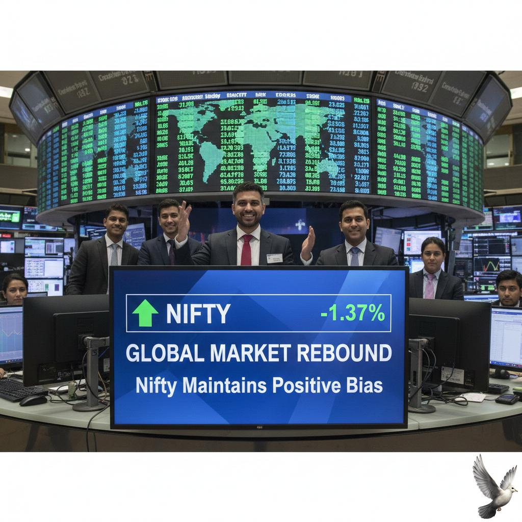 Nifty Maintains Positive Bias Amid Global Market Rebound