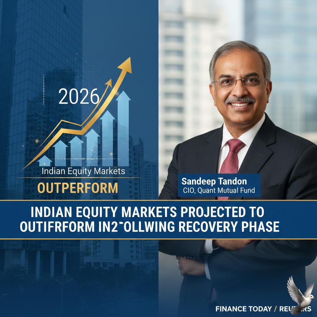 Indian Equity Markets Projected to Outperform in 2026 Following Recovery Phase: Sandeep Tandon