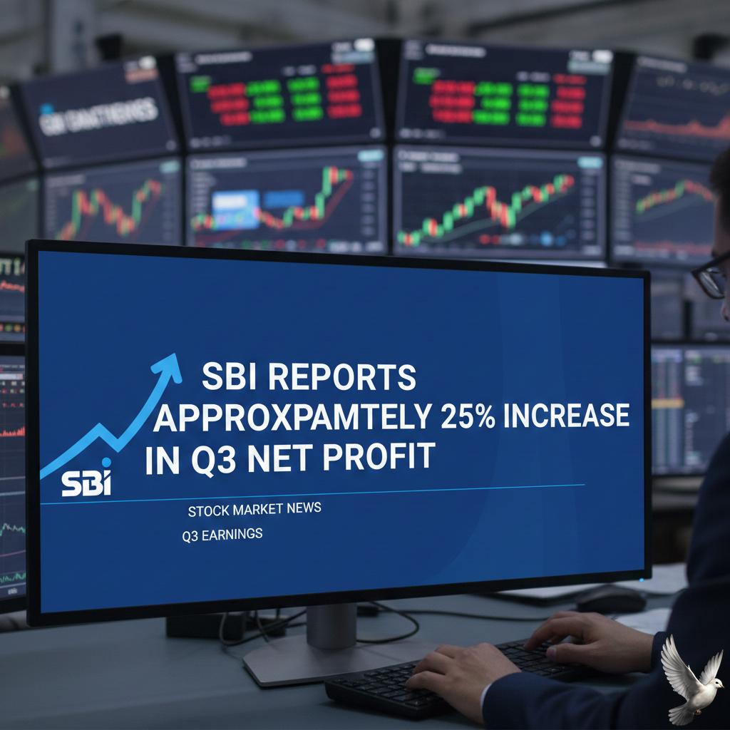 SBI Reports Approximately 25% Increase in Q3 Net Profit