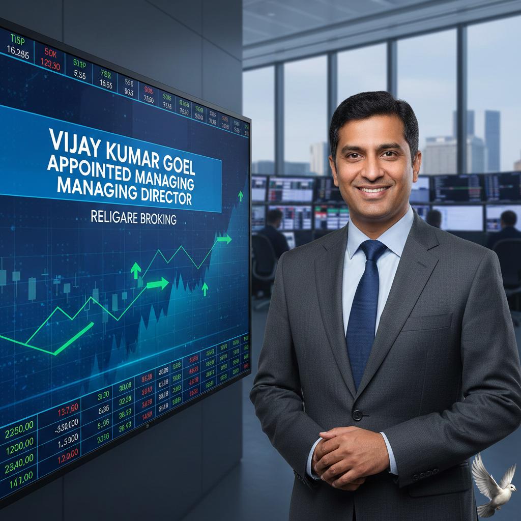 Vijay Kumar Goel Appointed Managing Director of Religare Broking