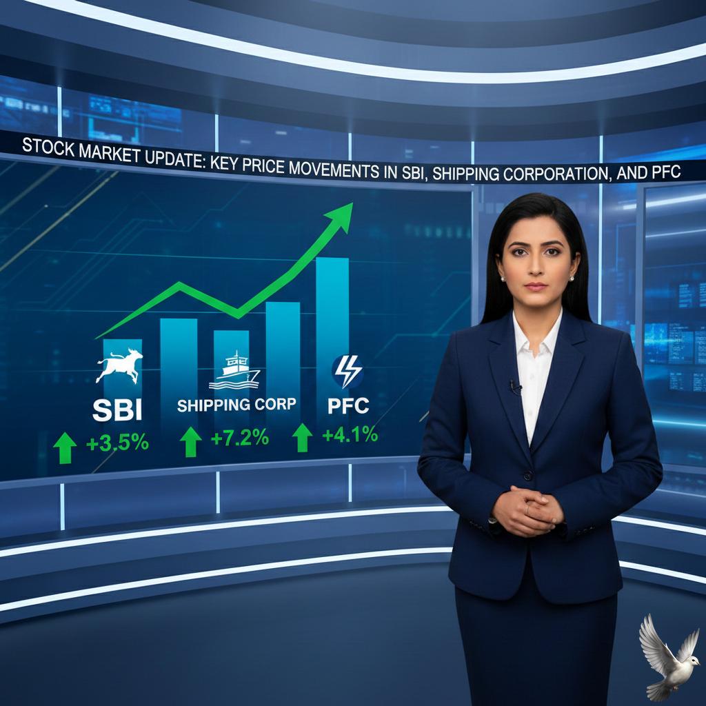 Stock Market Update: Key Price Movements in SBI, Shipping Corporation, and PFC