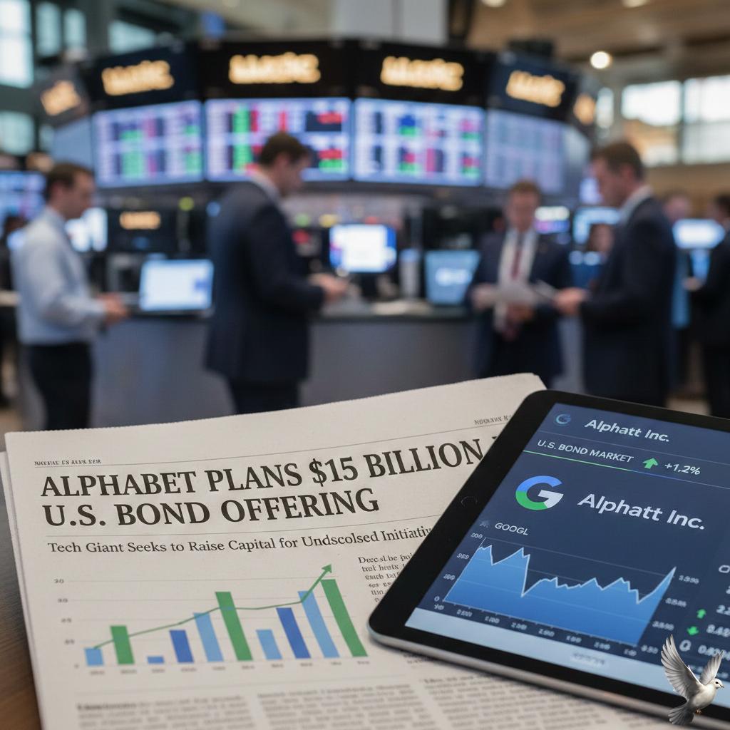 Alphabet Reportedly Plans $15 Billion U.S. Bond Offering