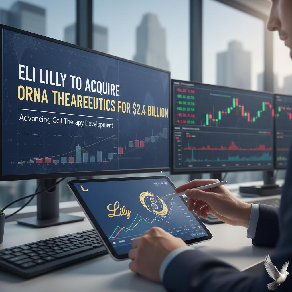 Eli Lilly to Acquire Orna Therapeutics for $2.4 Billion to Advance Cell Therapy Development
