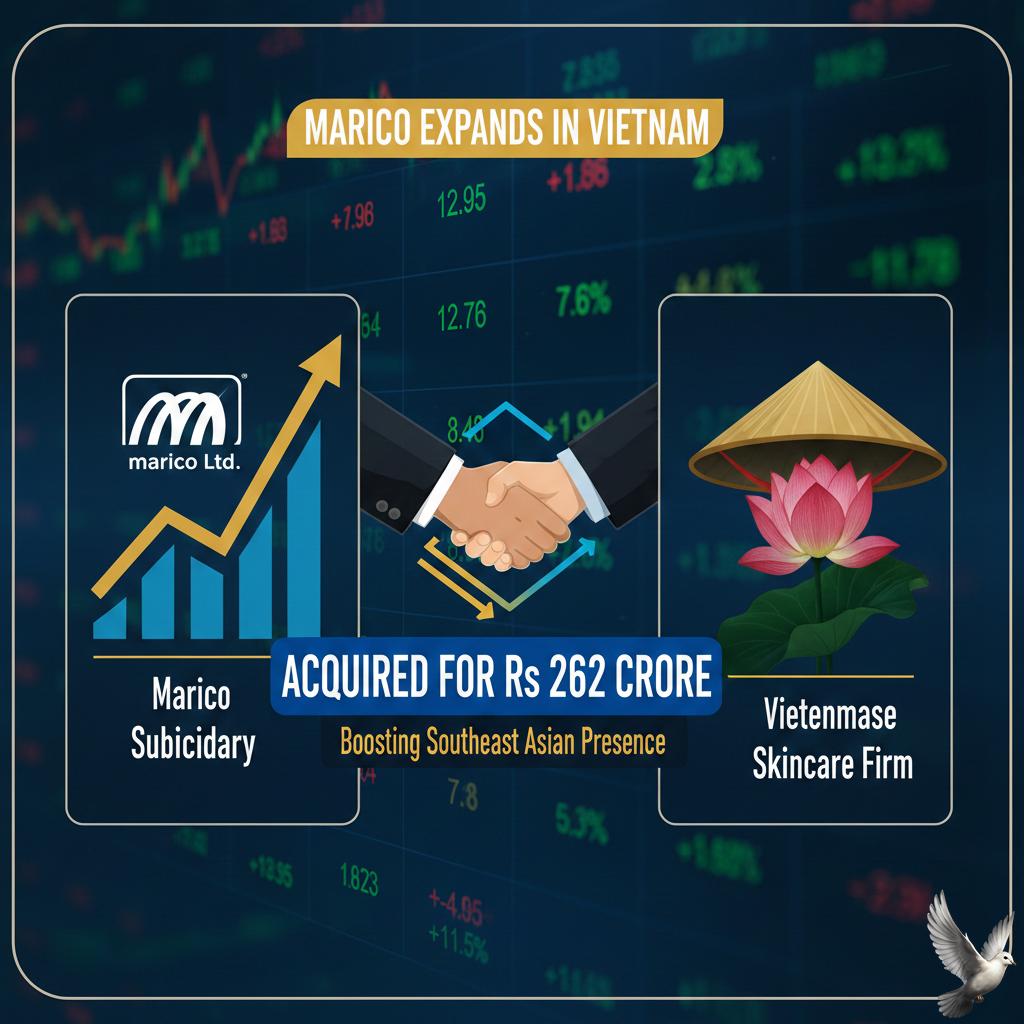 Marico subsidiary acquires Vietnamese skincare firm for Rs 262 crore